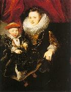 Young Woman with a Child